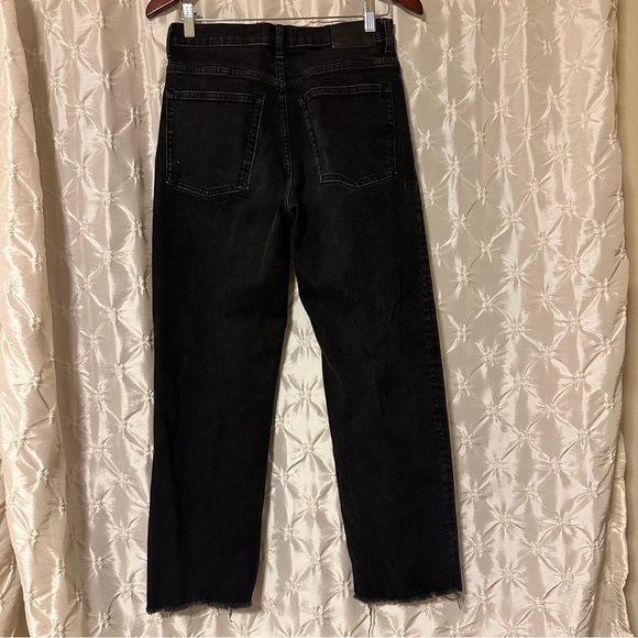 Everlane The Way High Jeans Distressed Black - Picture 7 of 16